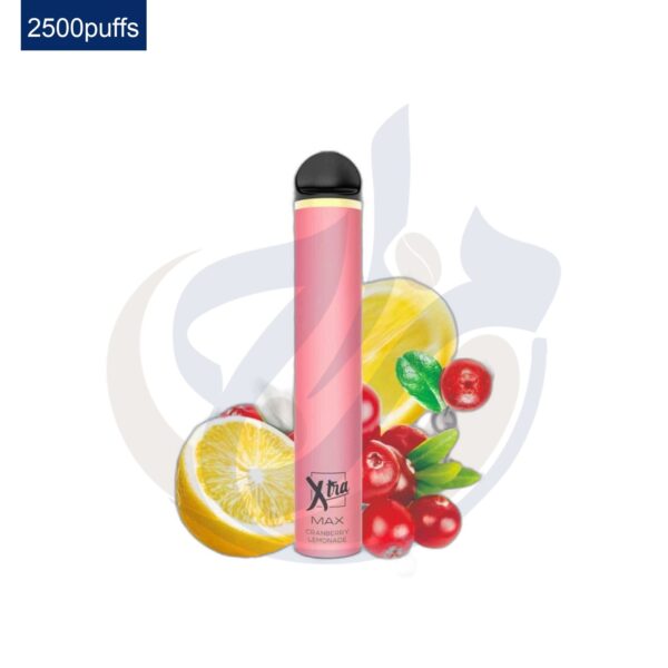 اشتري Xtra Flavors MAX Cranberry Lemonade disposable اونلاين – افضل اسعار وافضل شحن