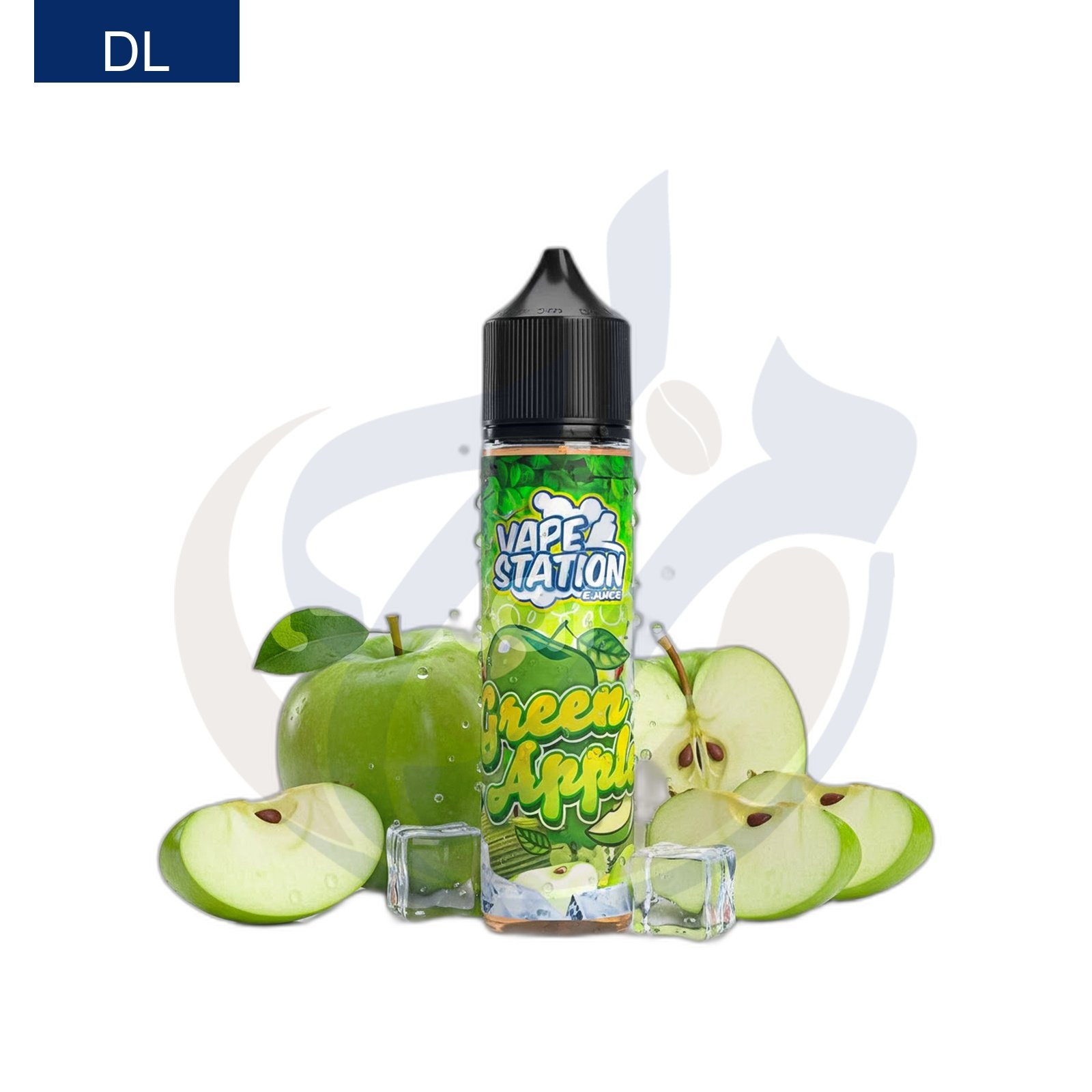 Vape Station Ice Green Apple اشتري Vape Station Ice Green Apple اونلاين – افضل اسعار وافضل شحن