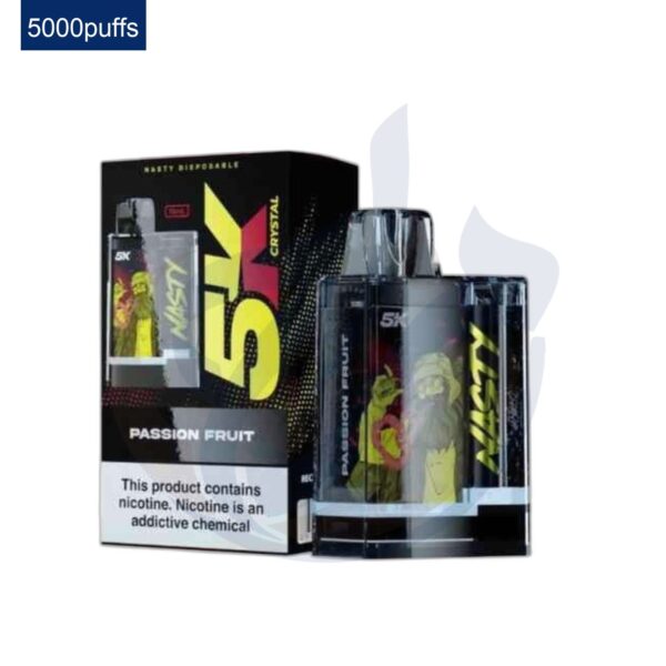 اشتري NASTY 5K Crystal Passion Fruit اونلاين – افضل اسعار وافضل شحن