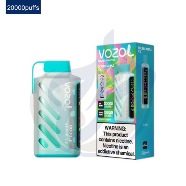 اشتري VOZOL Gear 20k Double Apple ice disposable اونلاين – افضل اسعار وافضل شحن