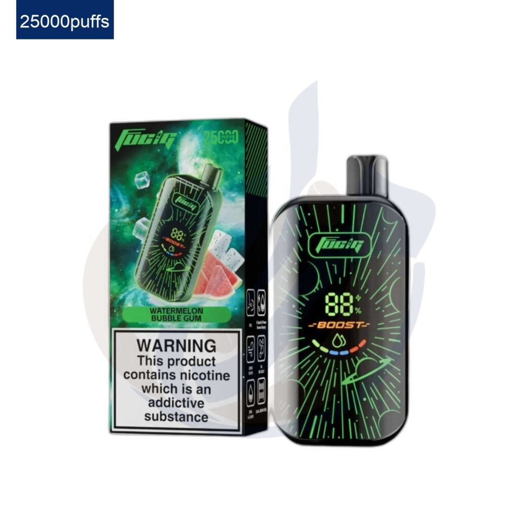 اشتري Fucig 25K Watermelon Bubble Gum Ice Disposable اونلاين – افضل اسعار وافضل شحن