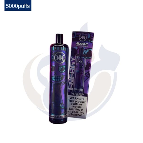اشتري Energy 5K Watermelon Ice Cream Disposable اونلاين – افضل اسعار وافضل شحن