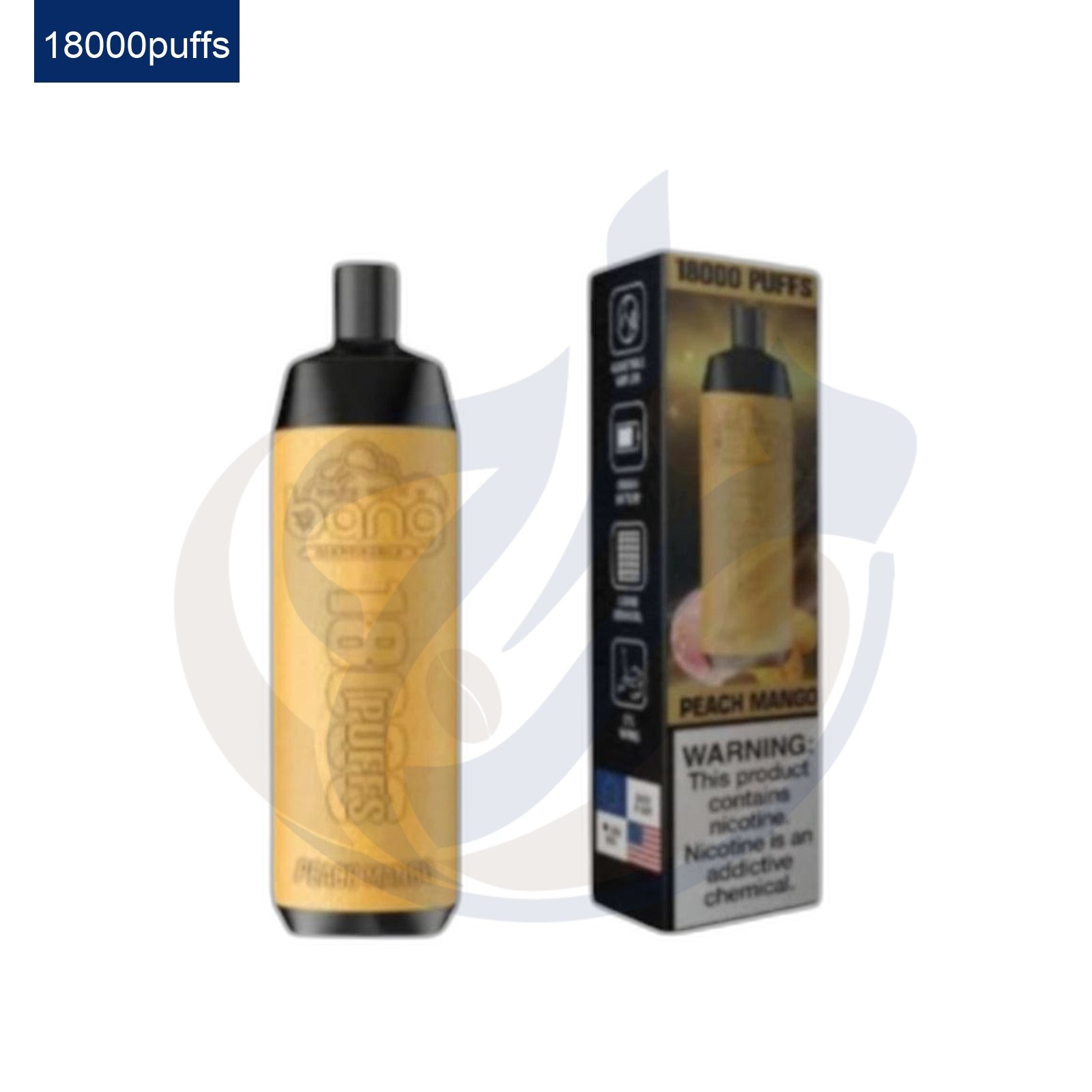 Bang 18K Peach Mango Disposable اشتري Bang 18K Peach Mango Disposable اونلاين – افضل اسعار وافضل شحن
