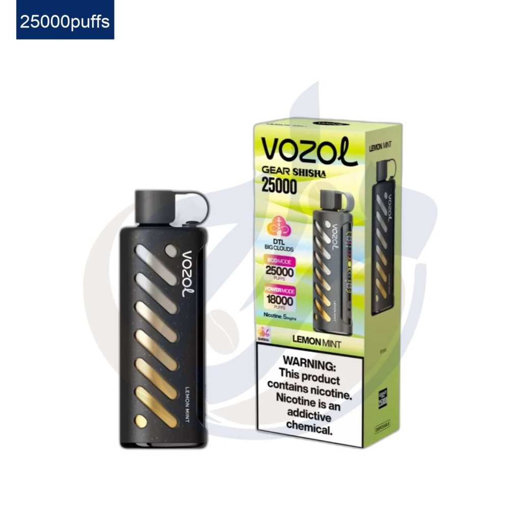 اشتري VOZOL Gear Shisha 25k Lemon Mint disposable اونلاين – افضل اسعار وافضل شحن