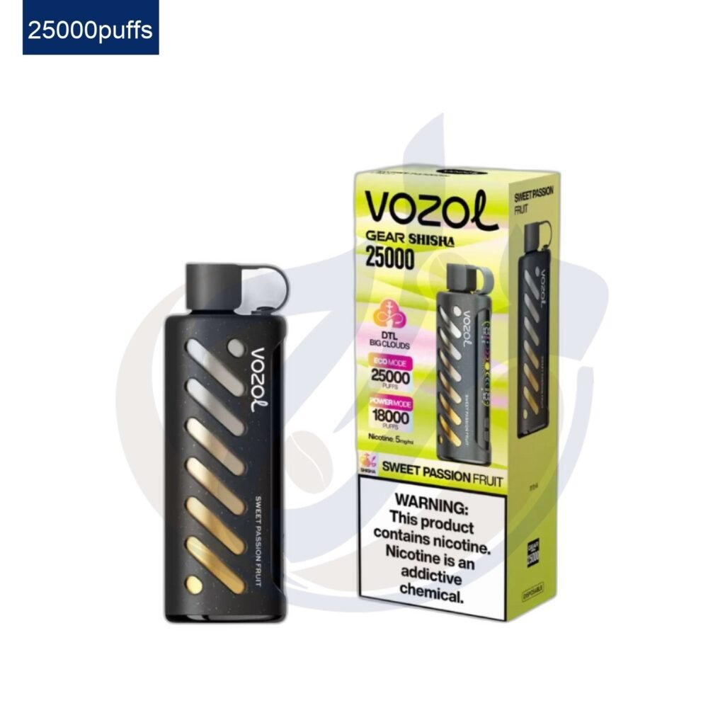 اشتري VOZOL Gear Shisha 25K Sweet Passion Fruit disposable اونلاين – افضل اسعار وافضل شحن