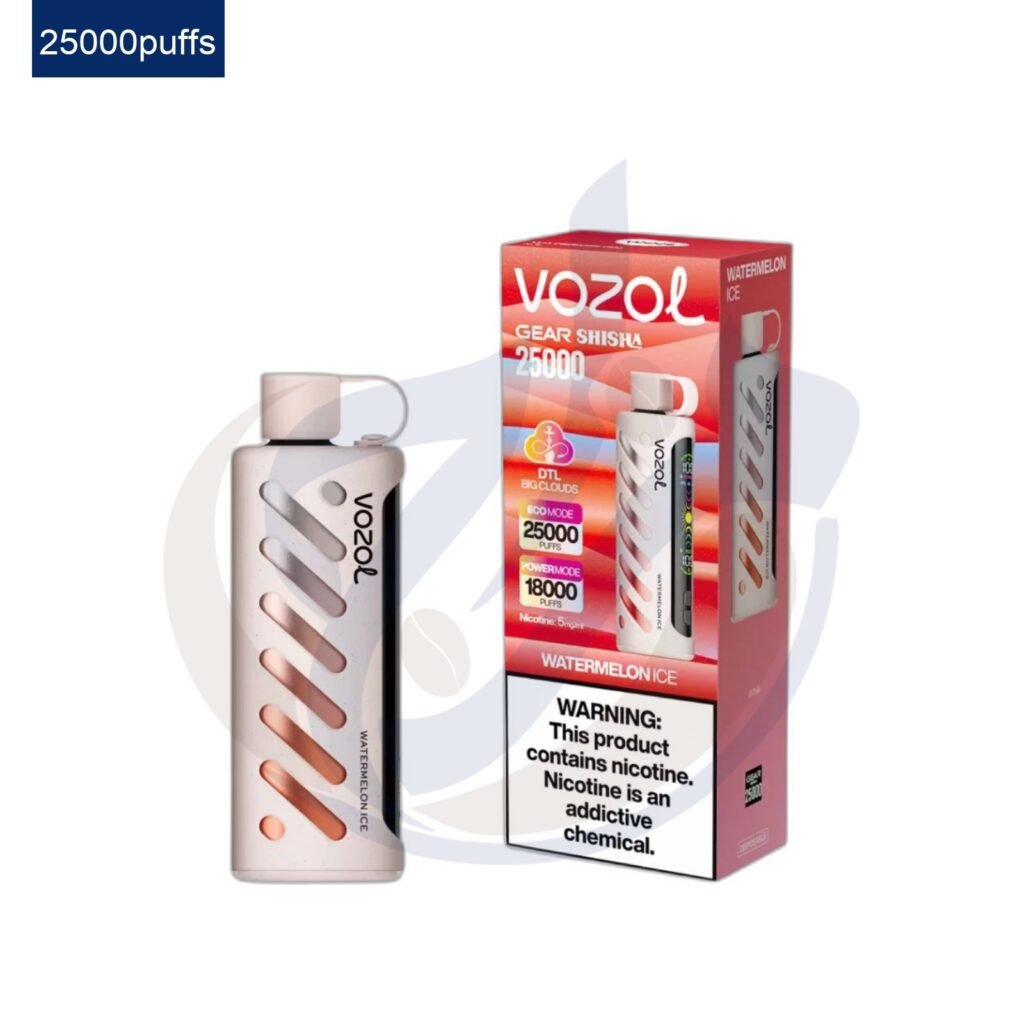 اشتري VOZOL Gear Shisha 25k Watermelon Ice disposable اونلاين – افضل اسعار وافضل شحن