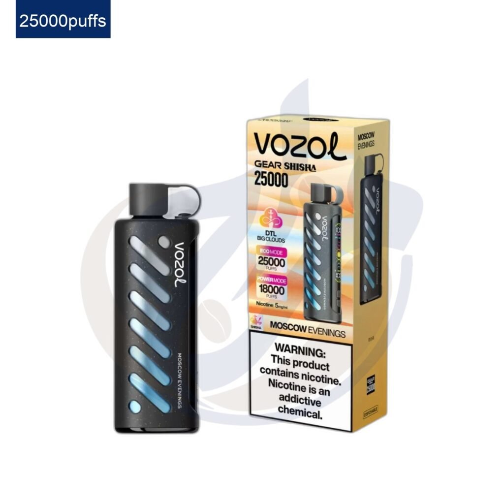اشتري VOZOL Gear Shisha 25k Moscow Evenings disposable اونلاين – افضل اسعار وافضل شحن