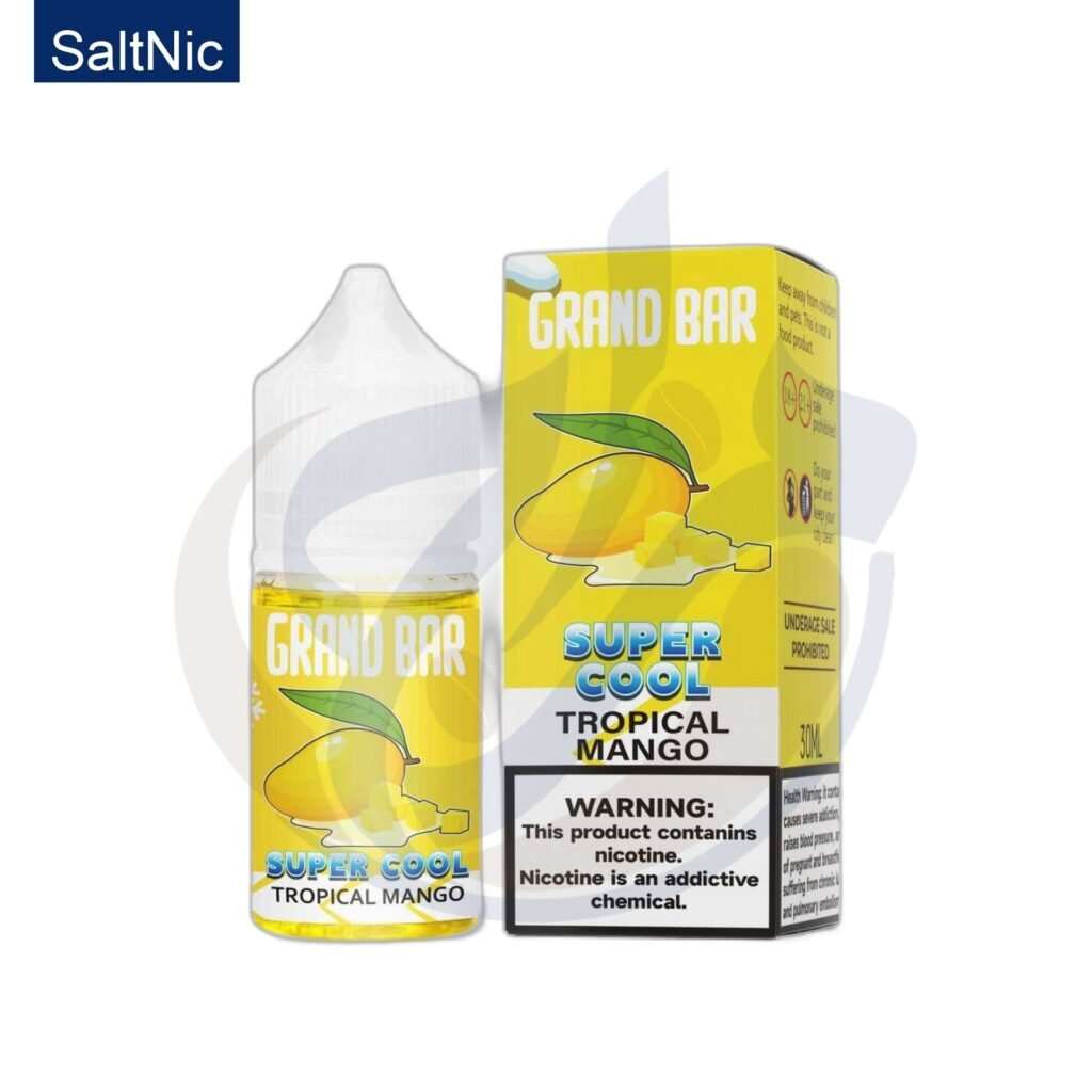 اشتري Grand Vape Super Cool SaltNic Tropical Mango اونلاين – افضل اسعار وافضل شحن