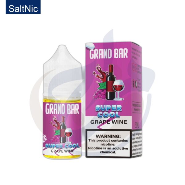 اشتري Grand Vape Super Cool SaltNic Grape Wine اونلاين – افضل اسعار وافضل شحن