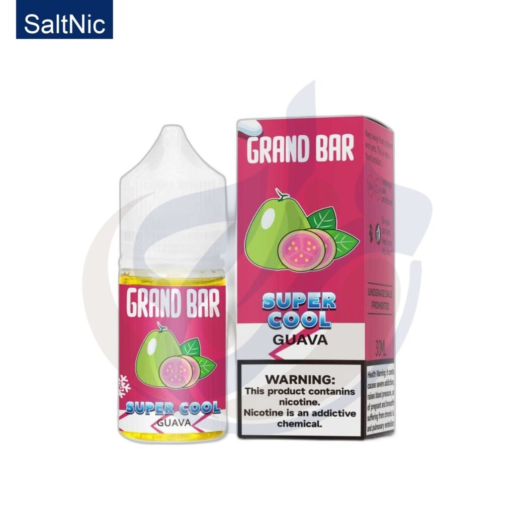 اشتري Grand Vape Super Cool SaltNic Guava اونلاين – افضل اسعار وافضل شحن
