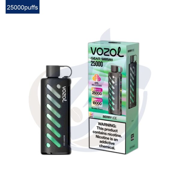 اشتري VOZOL Gear Shisha 25k Berry Ice disposable اونلاين – افضل اسعار وافضل شحن