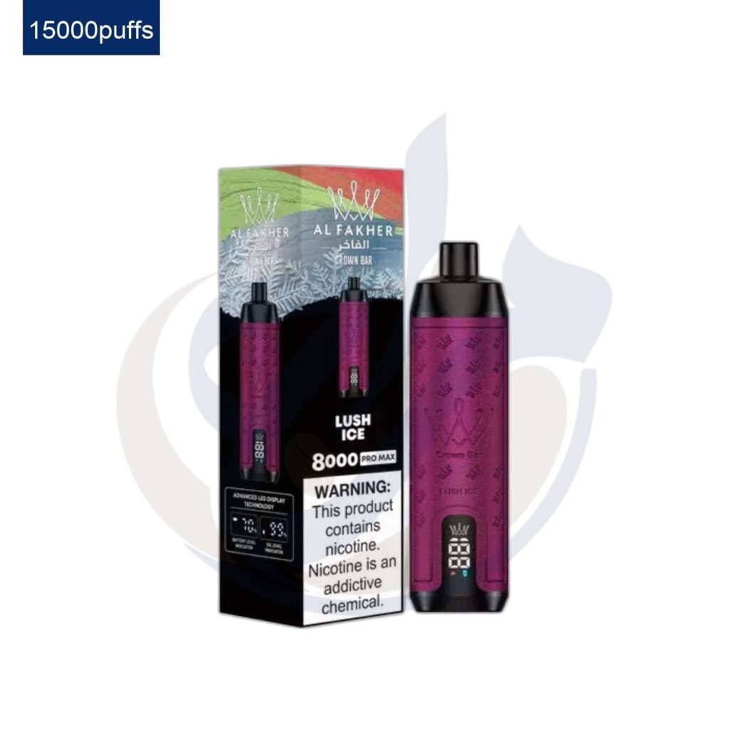اشتري AL Fakher Max 15K Lush Ice Disposable اونلاين – افضل اسعار وافضل شحن