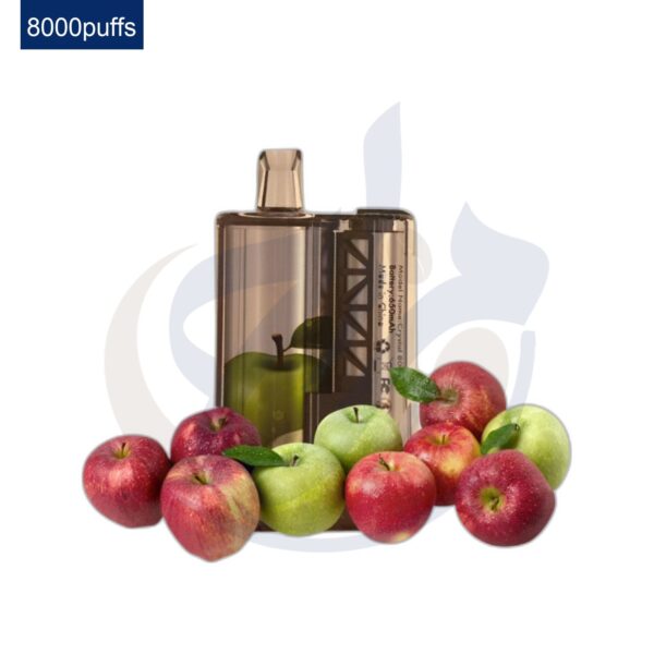اشتري VAPSI Crystal 8K Double Apple Hookah Disposable اونلاين – افضل اسعار وافضل شحن