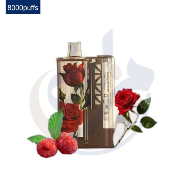 اشتري VAPSI Crystal 8K Rose Berry Hookah Disposable اونلاين – افضل اسعار وافضل شحن