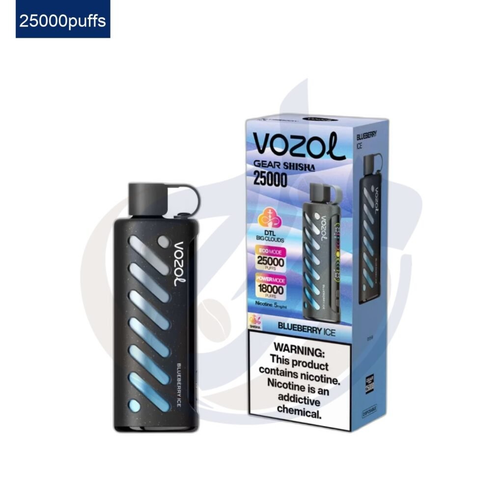 اشتري VOZOL Gear Shisha 25k Blueberry Ice disposable اونلاين – افضل اسعار وافضل شحن