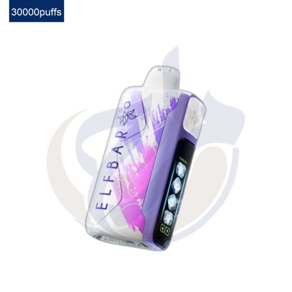 اشتري Elfbar Ice King 30K Grape Ice Disposable اونلاين – افضل اسعار وافضل شحن