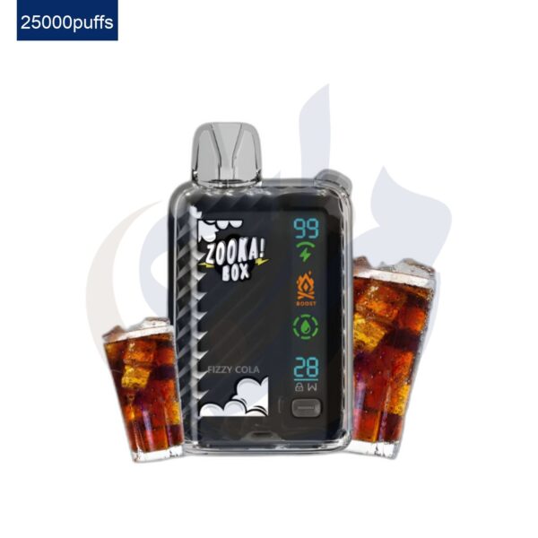 اشتري Bazooka Box Disposable 25K Fizzy Cola اونلاين – افضل اسعار وافضل شحن