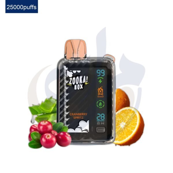 اشتري Bazooka Box Disposable 25K Cranberry Spritz اونلاين – افضل اسعار وافضل شحن