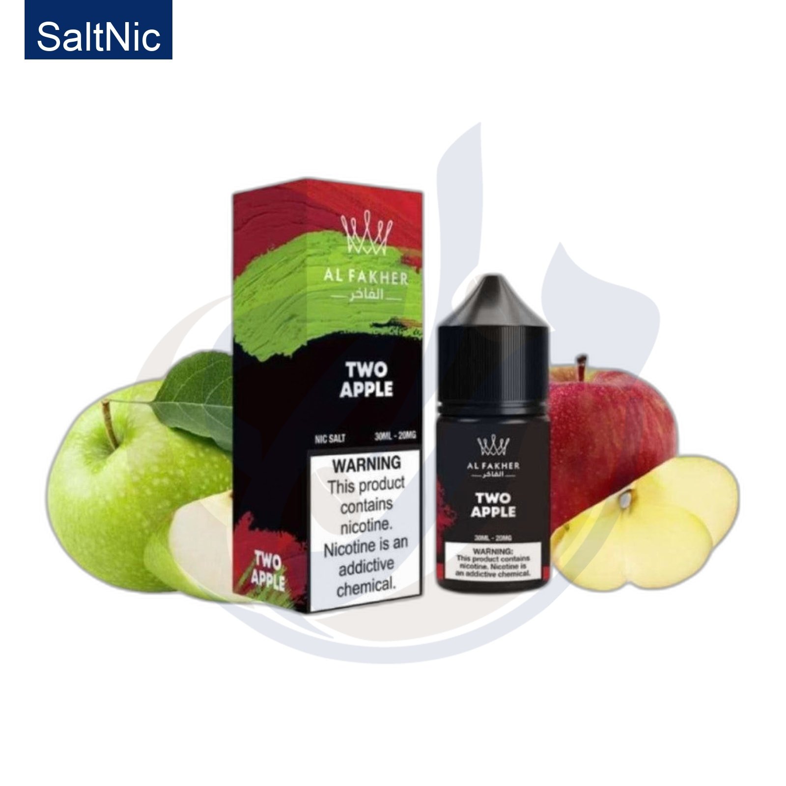 AL Fakher SaltNic Two Apple اشتري AL Fakher SaltNic Two Apple اونلاين – افضل اسعار وافضل شحن