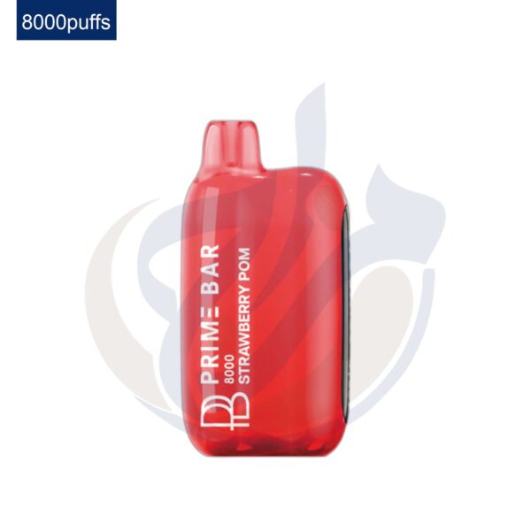 اشتري Prime Bar 8K Strawberry Pom Disposable اونلاين – افضل اسعار وافضل شحن