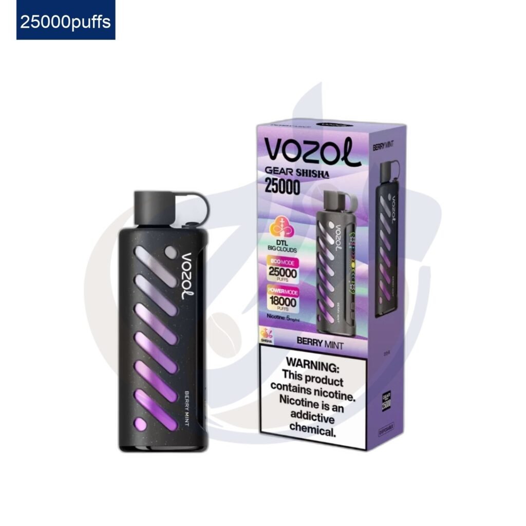 اشتري VOZOL Gear Shisha 25k Berry Mint disposable اونلاين – افضل اسعار وافضل شحن
