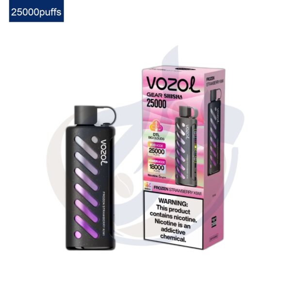 اشتري VOZOL Gear Shisha 25k Frozen Strawberry Kiwi disposable اونلاين – افضل اسعار وافضل شحن
