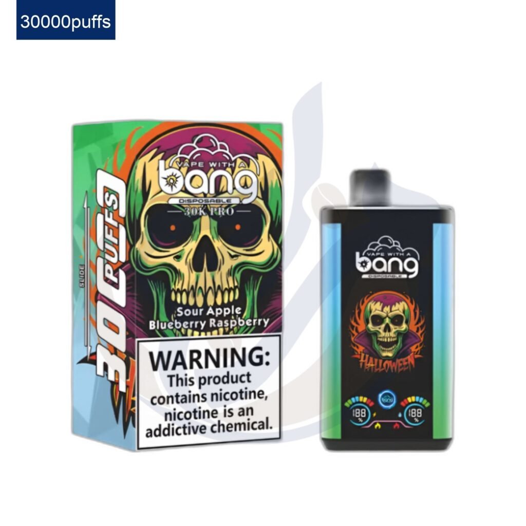 اشتري Bang 30K Pro Sour Apple Blueberry Raspberry Disposable اونلاين – افضل اسعار وافضل شحن