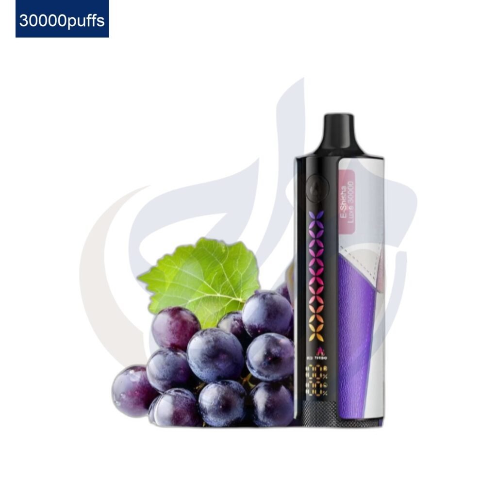 اشتري Elfbar E-Shisha Luxe 30K Grape Mint Disposable اونلاين – افضل اسعار وافضل شحن