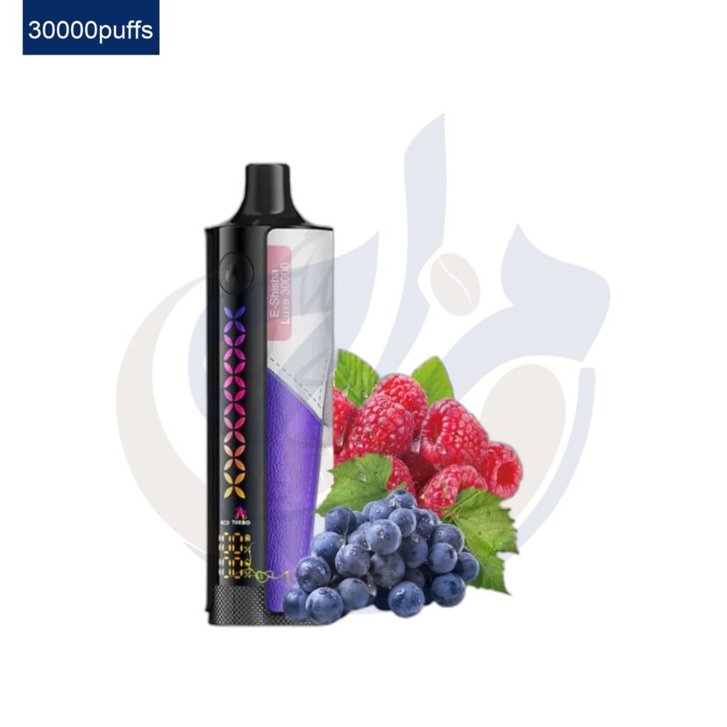 اشتري Elfbar E-Shisha Luxe 30K Grape Raspberry Disposable اونلاين – افضل اسعار وافضل شحن