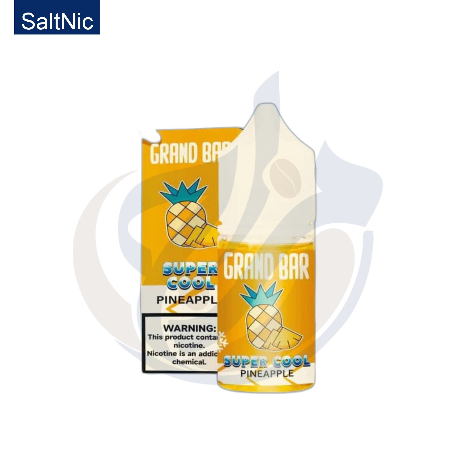 Grand Vape Super Cool SaltNic Pineapple اشتري Grand Vape Super Cool SaltNic Pineapple اونلاين – افضل اسعار وافضل شحن