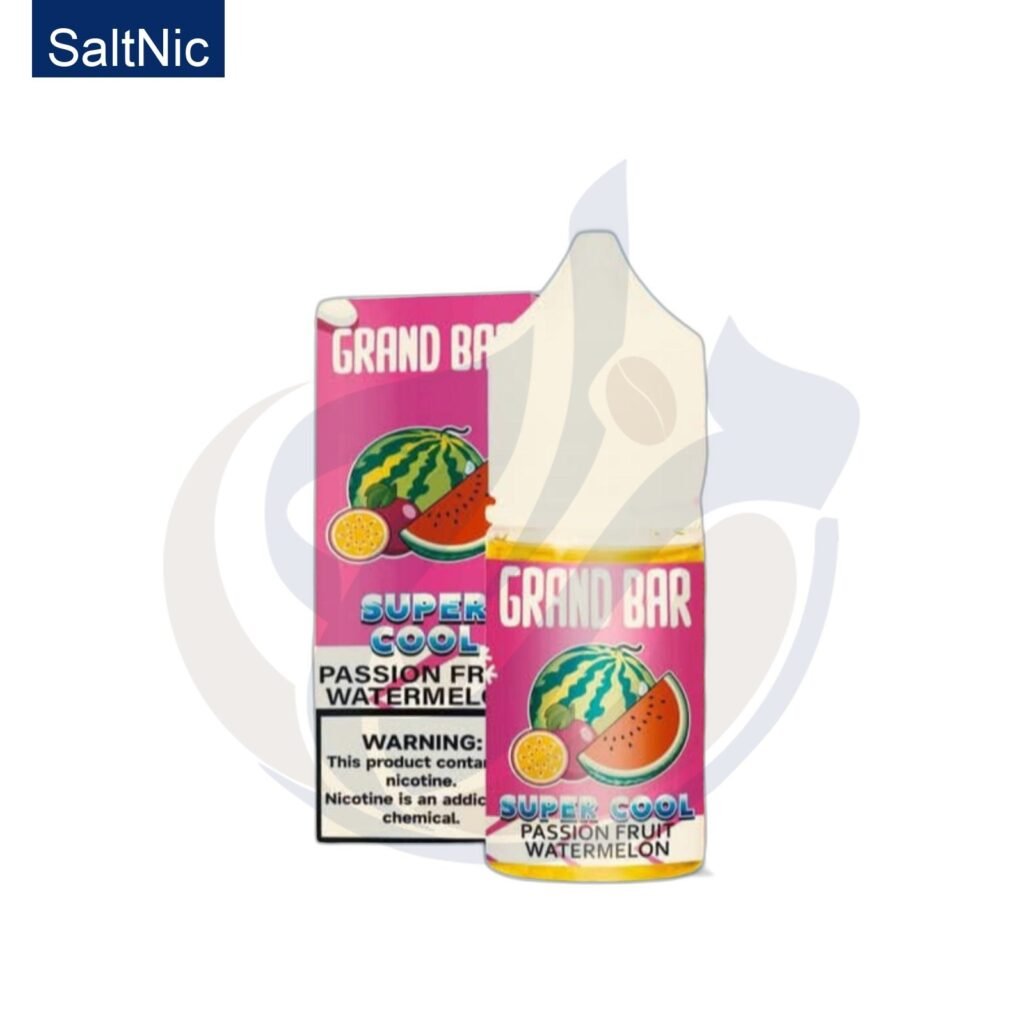 اشتري Grand Vape Super Cool SaltNic Passion Fruit Watermelon اونلاين – افضل اسعار وافضل شحن