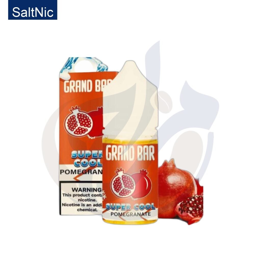 اشتري Grand Vape Super Cool SaltNic Pomegranate اونلاين – افضل اسعار وافضل شحن