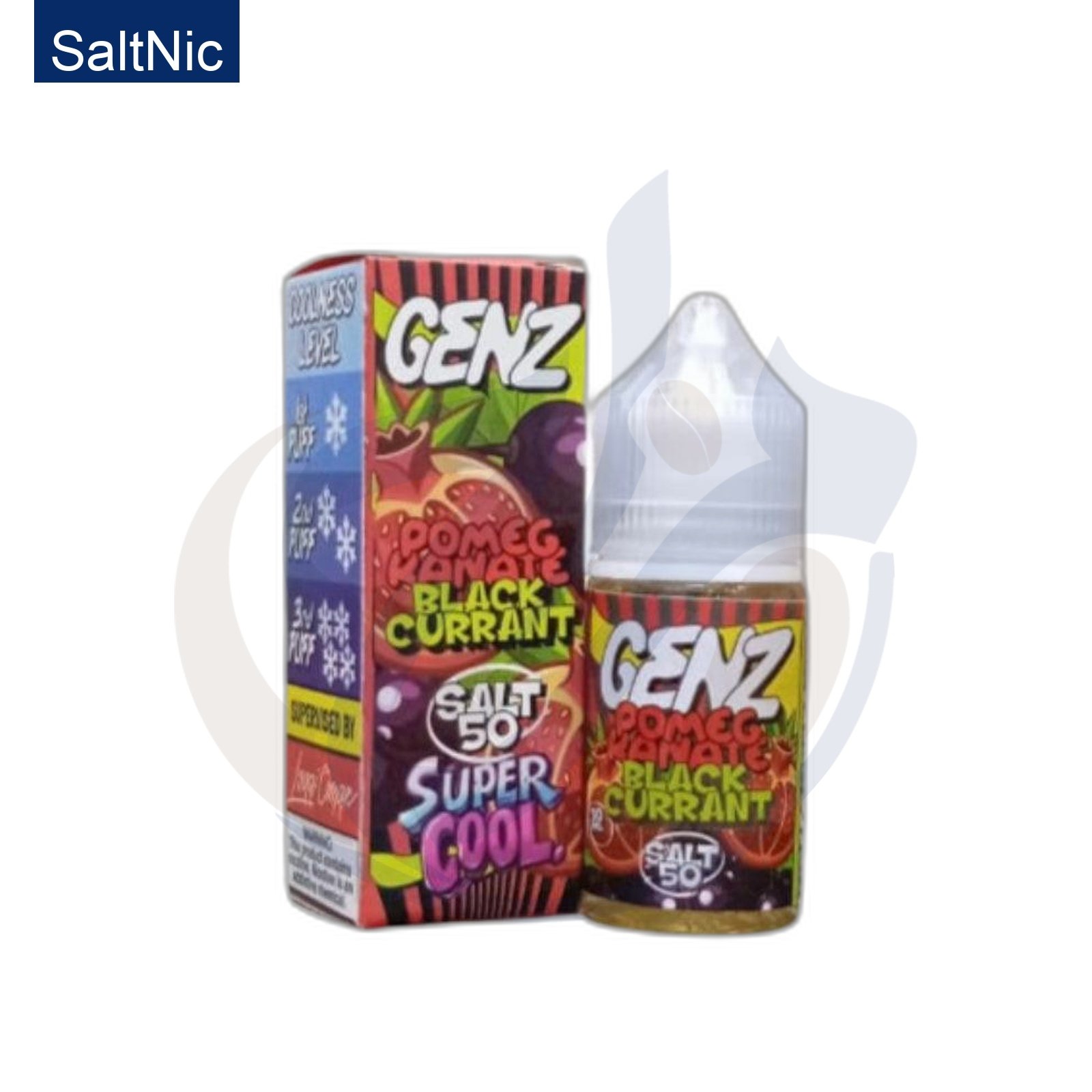 GENZ Super Cool SaltNic Pomegranate Blackcurrant اشتري GENZ Super Cool SaltNic Pomegranate Blackcurrant اونلاين – افضل اسعار وافضل شحن