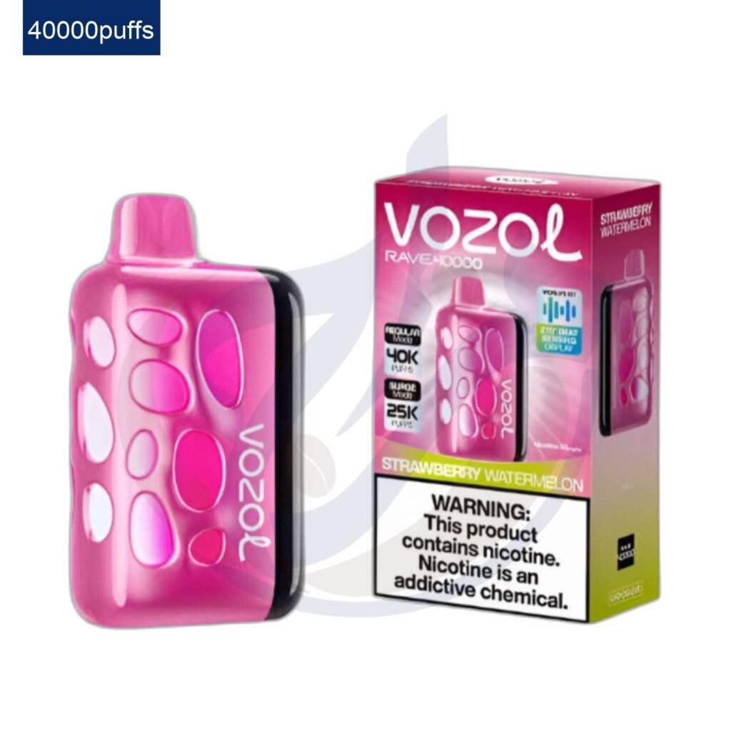 اشتري VOZOL Rave 40k Strawberry Watermelon Disposble اونلاين – افضل اسعار وافضل شحن