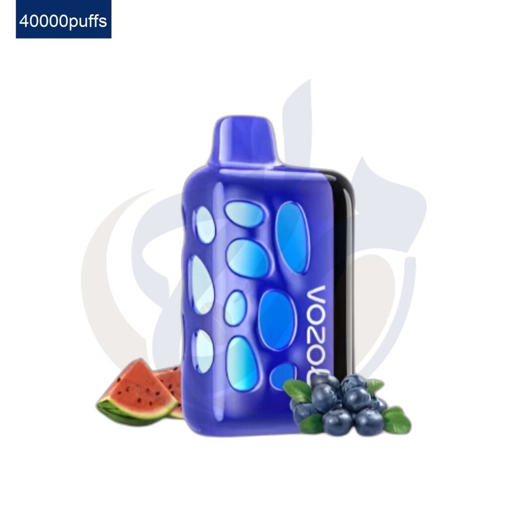 اشتري VOZOL Rave 40k Bluebrry Watermelon Disposble اونلاين – افضل اسعار وافضل شحن