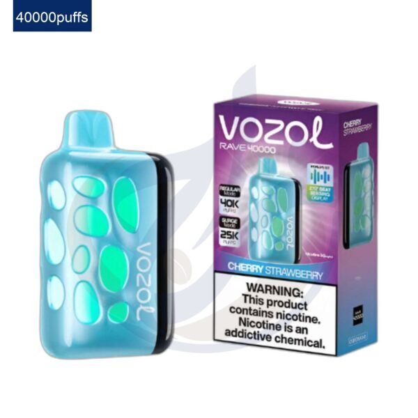 اشتري VOZOL Rave 40k Cherry Strawbrry Disposble اونلاين – افضل اسعار وافضل شحن