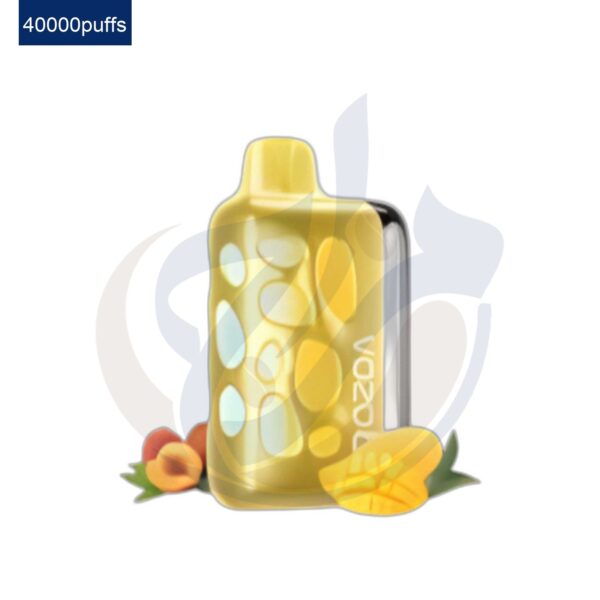 اشتري VOZOL Rave 40k Mango Peach Disposble اونلاين – افضل اسعار وافضل شحن