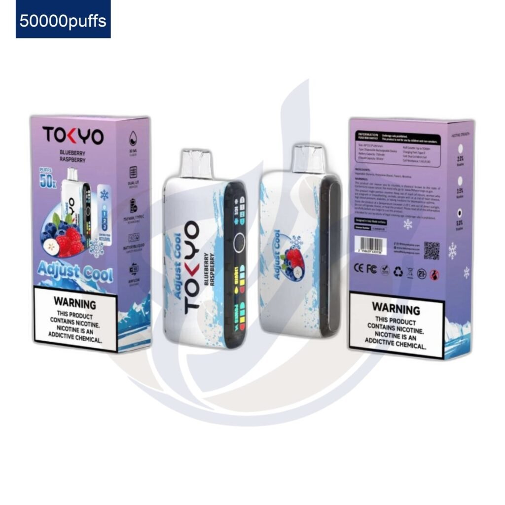 اشتري Tokyo Adjust Cool 50k Blueberry Raspberry Disposble اونلاين – افضل اسعار وافضل شحن