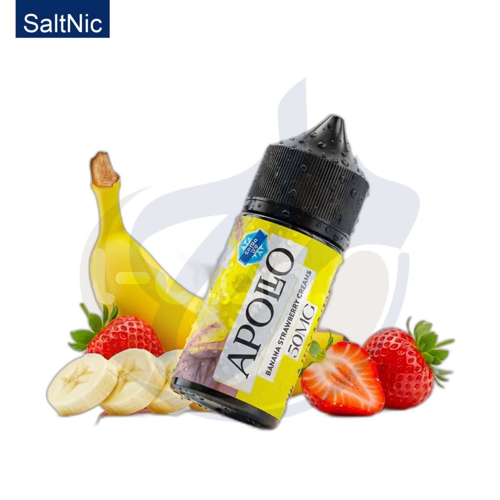 اشتري Alexander SaltNic Apollo Banana Strawberry Creams Ice اونلاين – افضل اسعار وافضل شحن