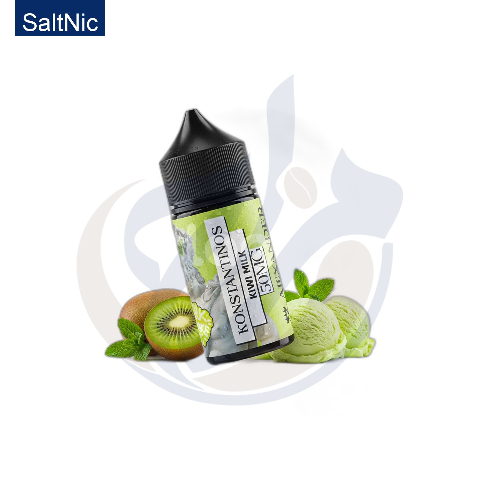 Alexander SaltNic Konstantinos Kiwi Milk Ice اشتري Alexander SaltNic Konstantinos Kiwi Milk Ice اونلاين – افضل اسعار وافضل شحن