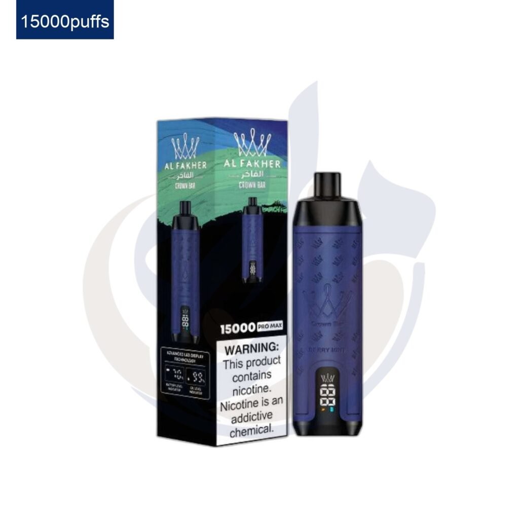 اشتري AL Fakher Max 15K Blueberry Gum Disposable اونلاين – افضل اسعار وافضل شحن