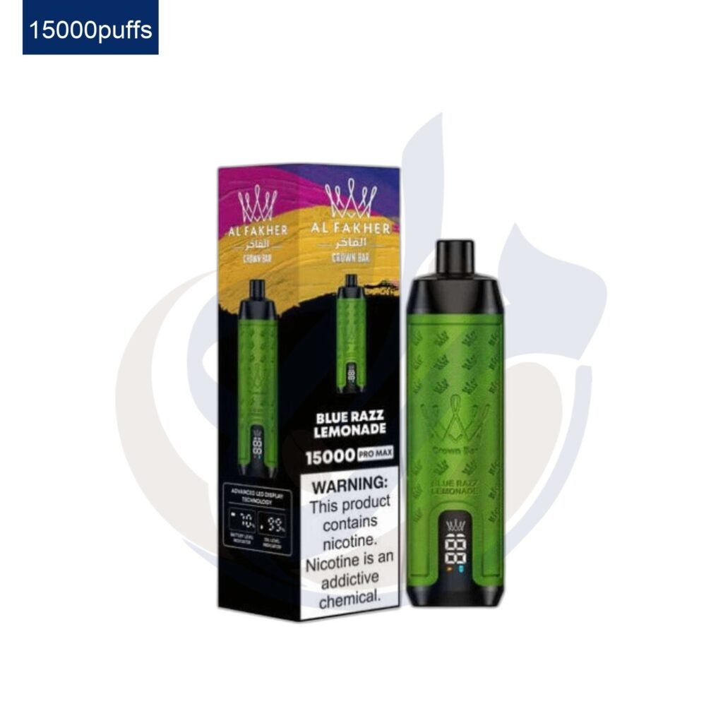 اشتري AL Fakher Max 15K Bluerazz Lemonade Disposable اونلاين – افضل اسعار وافضل شحن