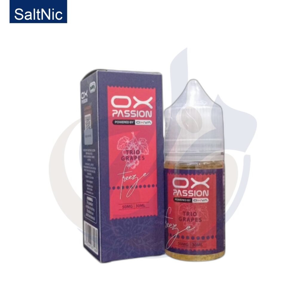 اشتري OXVA SaltNic Super Cool Trio Grapes اونلاين – افضل اسعار وافضل شحن