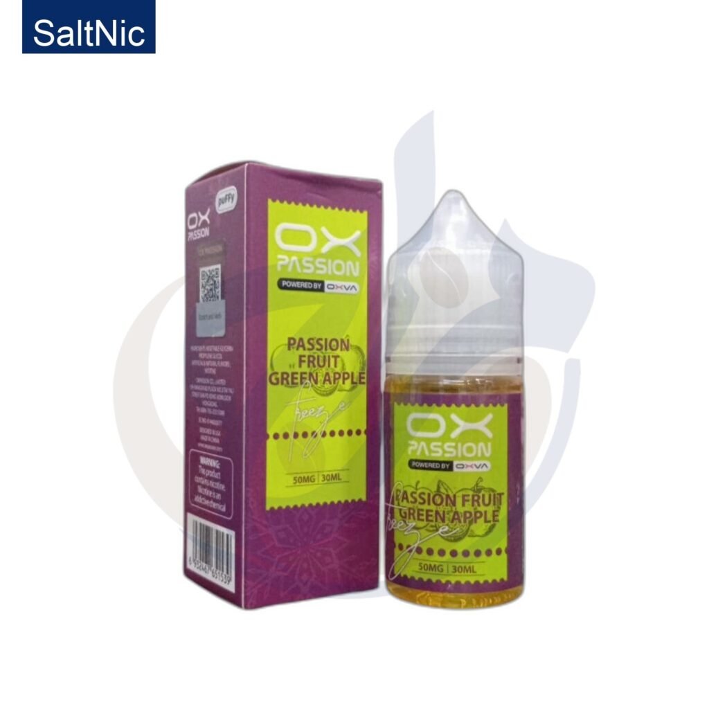 اشتري OXVA SaltNic Super Cool Passion Fruit Green Apple اونلاين – افضل اسعار وافضل شحن