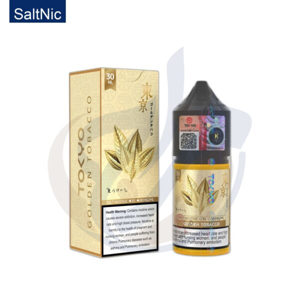 اشتري Tokyo SaltNic Golden Tobacco اونلاين – افضل اسعار وافضل شحن