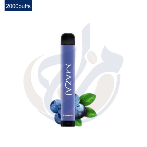 اشتري Mazaj Flow 2K Blueberry Ice Disposable اونلاين – افضل اسعار وافضل شحن