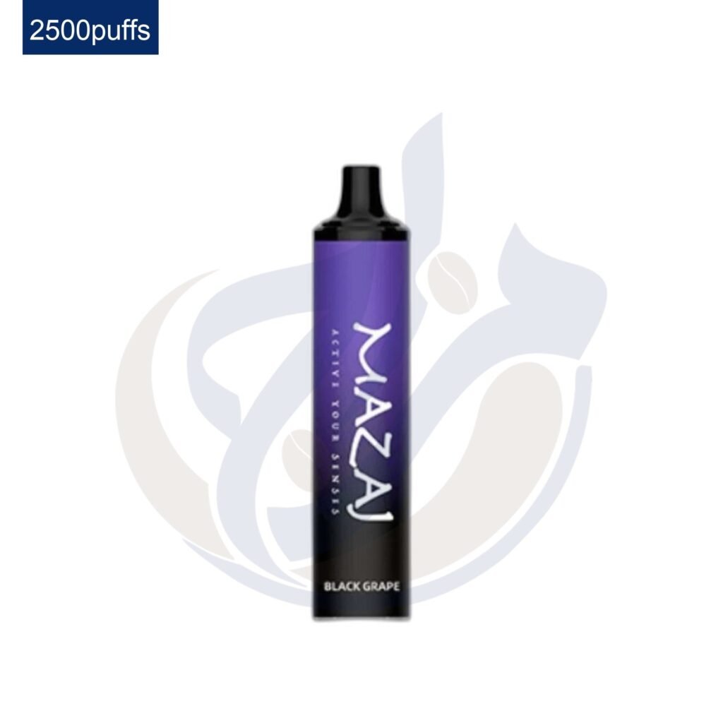 اشتري Mazaj Pure 2.5K Black Grape Disposable اونلاين – افضل اسعار وافضل شحن
