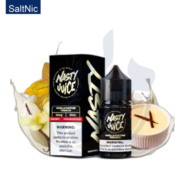 اشتري NASTY SaltNic Tobacco Vanilla Custard اونلاين – افضل اسعار وافضل شحن