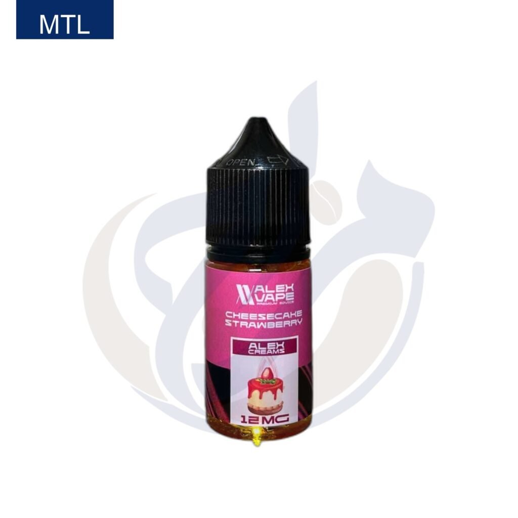 اشتري Alex Vape Cheesecake Strawberry اونلاين – افضل اسعار وافضل شحن