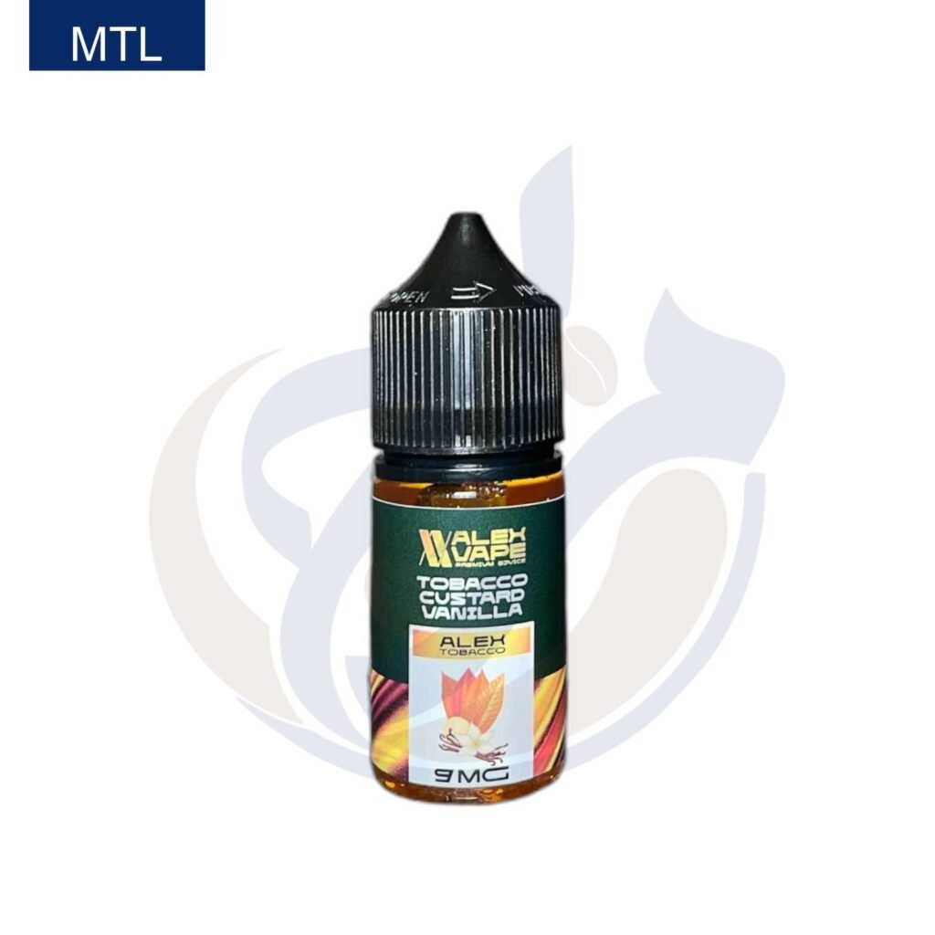 اشتري Alex Vape Tobacco Custard Vanilla اونلاين – افضل اسعار وافضل شحن